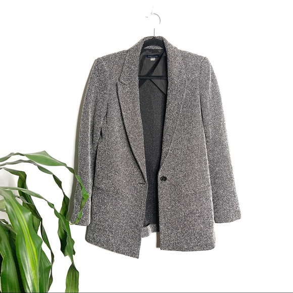Tommy Hilfiger Jackets & Blazers - Tommy Hilfiger┃Gray Tweed Blazer Jacket